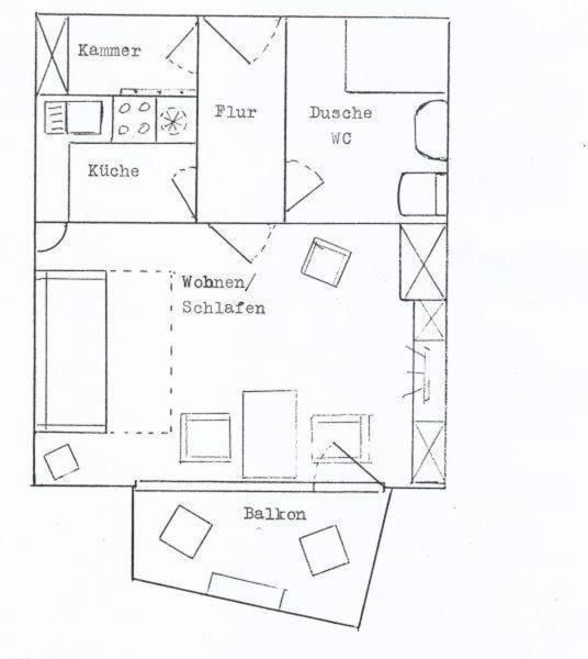 Haus-ankerlicht-1-og-wohnung-66 Apartment *